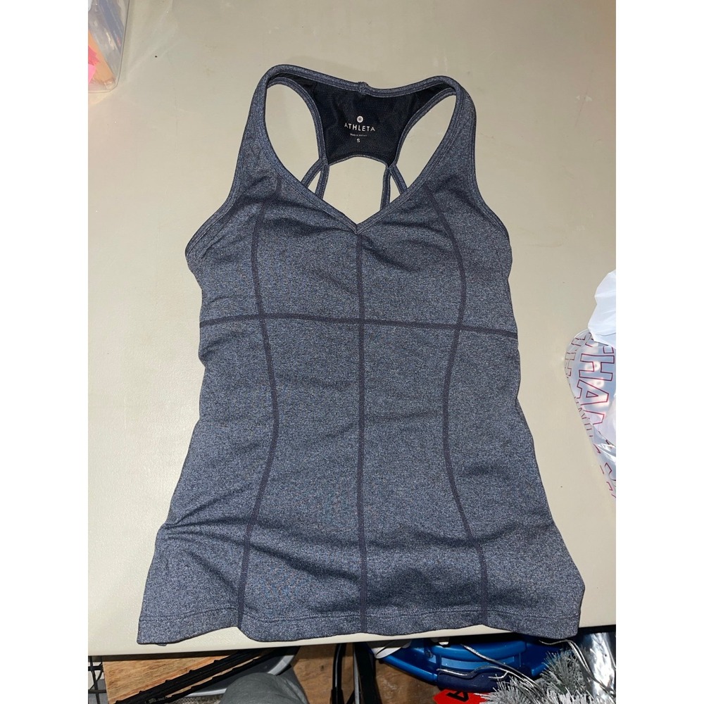 Athleta size small grey tank